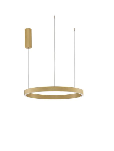 Nova Luce ELOWEN LED Pendelleuchte Gold 60W Warmweiss 150x60cm dimmbar 9345661