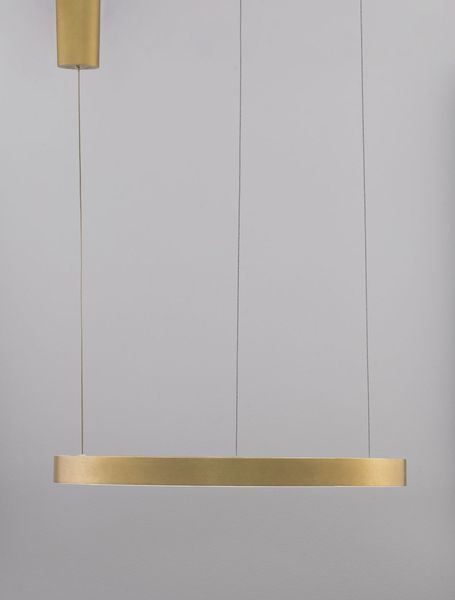 Nova Luce ELOWEN LED Pendelleuchte Gold 60W Warmweiss 150x60cm dimmbar 9345661