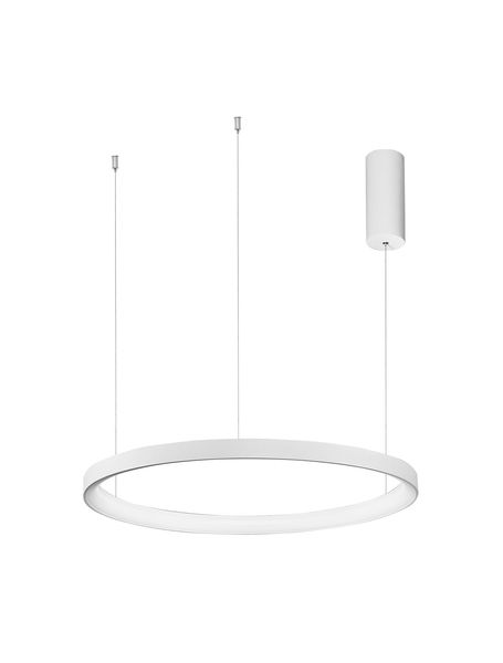 Nova Luce PERTINO LED Pendelleuchte Weiß 48W Warmweiss 150x58cm dimmbar 9345688