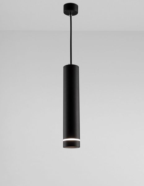 Nova Luce ESCA Pendelleuchte GU10 Schwarz 150x6cm dimmbar 9387003