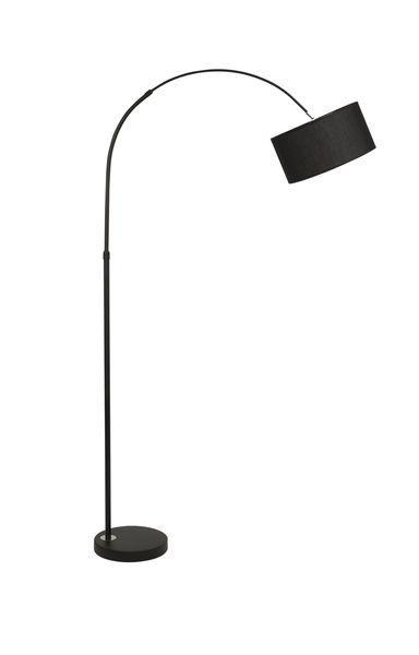 Nova Luce SAMA Stehlampe E27 Schwarz 90x34x180cm 9401652