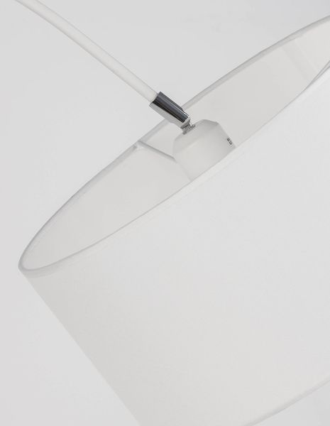 Nova Luce SAMA Stehlampe E27 Weiß 90x34x180cm 9401653