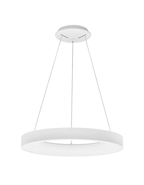 Nova Luce RANDO SMART LED Pendelleuchte Weiß 50W Steuerbare Lichtfarbe 120x60cm dimmbar 9453043