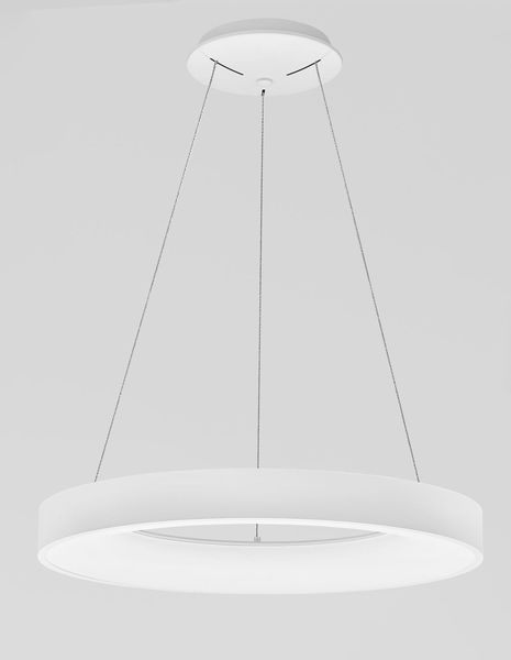 Nova Luce RANDO THIN LED Pendelleuchte Weiß 50W Neutralweiss 120x60cm dimmbar 9453450