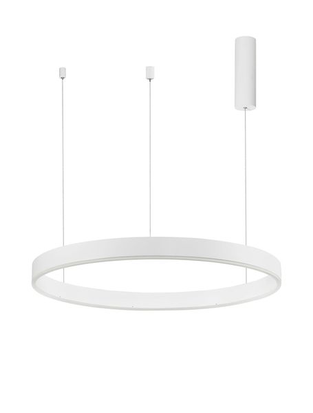 Nova Luce MOTIF LED Pendelleuchte Weiss 50W Steuerbare Lichtfarbe 200x80cm dimmbar 9530210