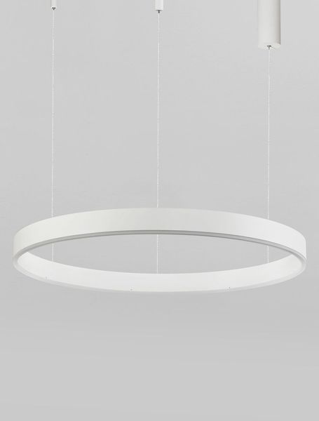 Nova Luce MOTIF LED Pendelleuchte Weiß 60W Steuerbare Lichtfarbe 200x100cm dimmbar 9530211