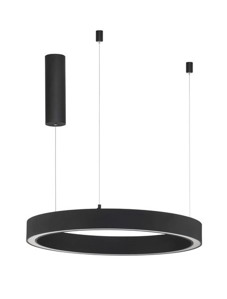 Nova Luce STING LED Pendelleuchte Schwarz 40W Warmweiss 200x60cm dimmbar 9558601