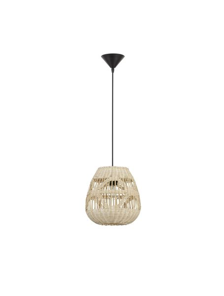 Nova Luce MARLO Pendelleuchte E27 Beige 180x27cm dimmbar 9586500