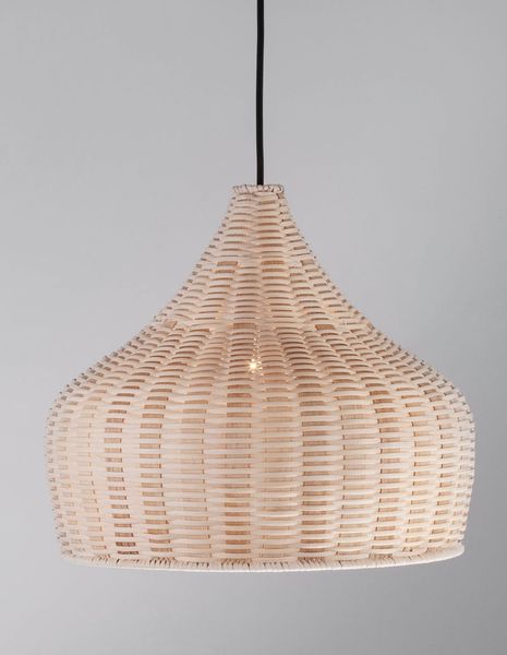 Nova Luce MIA Pendelleuchte E27 Beige 250x38,5cm dimmbar 9594341