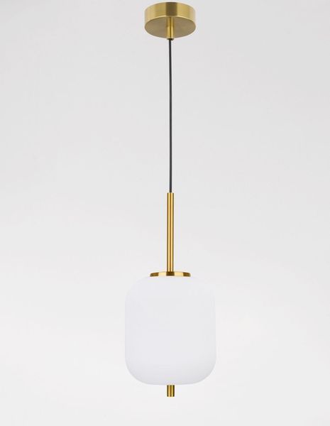 Nova Luce LATO Pendelleuchte E14 Gold-Weiss 120x16,5cm dimmbar 9624065