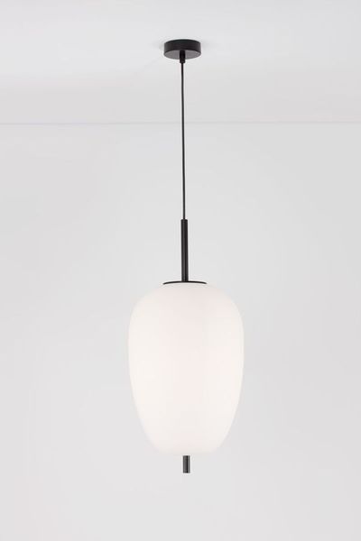 Nova Luce LATO Pendelleuchte E27 Schwarz 120x27cm dimmbar 9624073