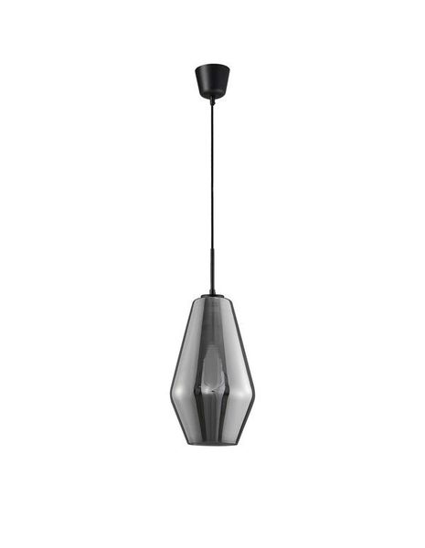 Nova Luce VEIRO Pendelleuchte E27 Schwarz 120x17cm dimmbar 9724101