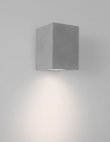 Nova Luce FUENTO Wandleuchte GU10 Grau 7W IP65 8,6x10x12cm dimmbar 9790542