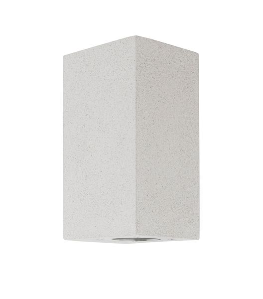 Nova Luce FUENTO Wandleuchte GU10 Weiß 2x7W IP65 8,6x10x18cm dimmbar 9790551