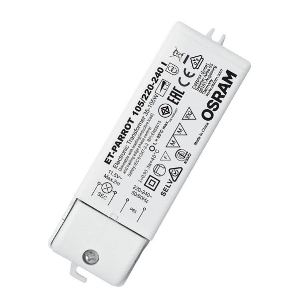 OSRAM ET-PARROT Trafo 105/220-240V dimmbar 4008321111579