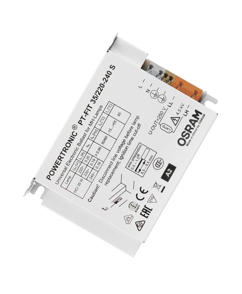 OSRAM POWERTRONIC Vorschaltgerät PT-FIT 35/220-240V Made in Europe 4008321386625