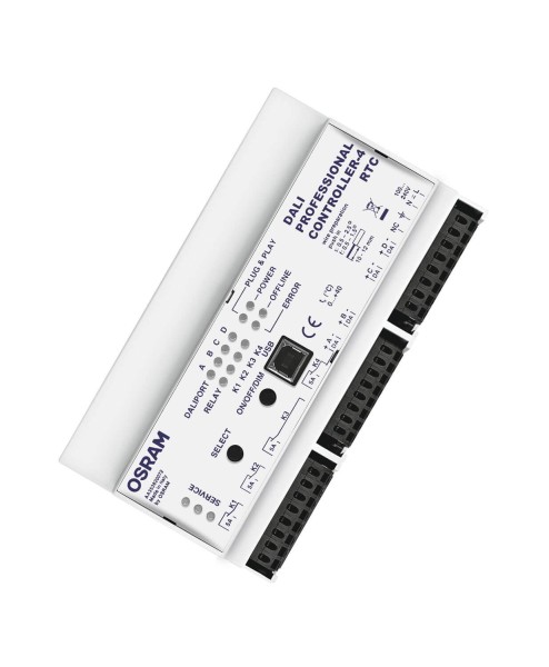 OSRAM DALI PRO CONT-4 RTC Steuergerät für 4 DALI-Linien Made in Europe 4008321710871