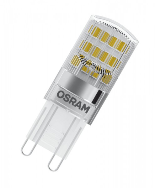 OSRAM BASE PIN G9 LED Lampe 1,9W 3-er Pack warmweiss wie 20W 4058075450042