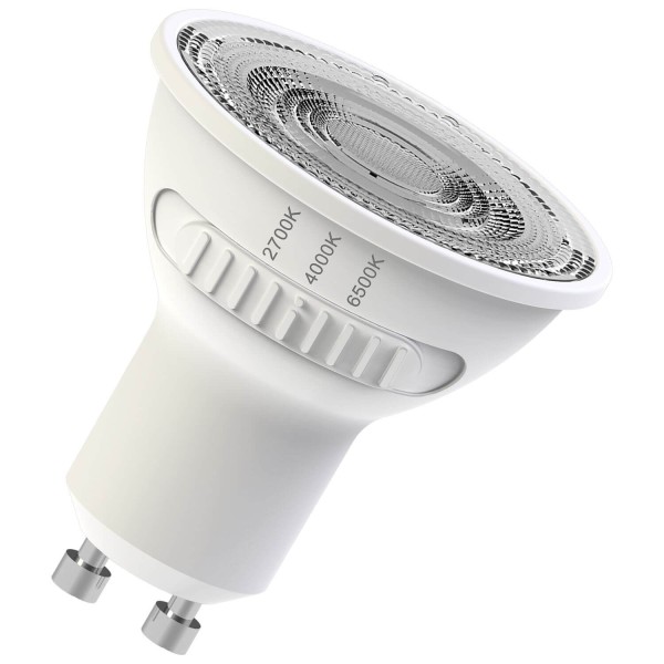 OSRAM LED SUPERSTAR CCT SELECT 4.2W GU10 Spot, Strahler 400lm 2700K/4000K/6500K Steuerbare Lichtfarbe wie 55W 4099854063992