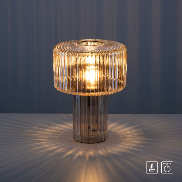 Paul Neuhaus FUNGUS Tischleuchte E27 max.10W Amber 4092-27