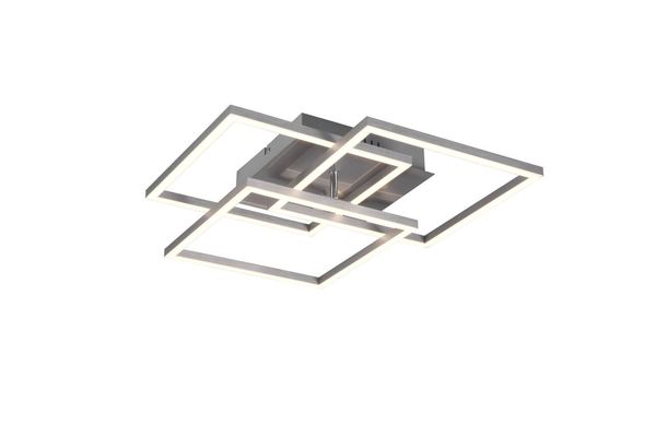 Reality Mobile LED Deckenleuchte  27W dimmbar Nickel Matt CCT einstellbare Lichtfarbe Nachtlicht