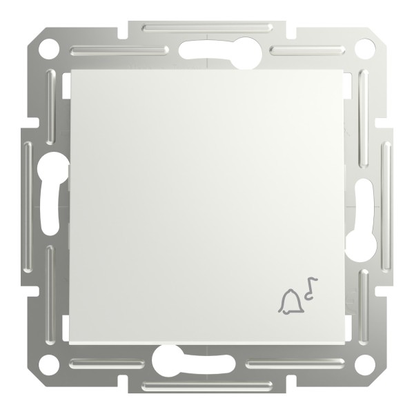 Schneider Electric ASFORA Taster Klingelsymbol UP weiss EPH0870121D