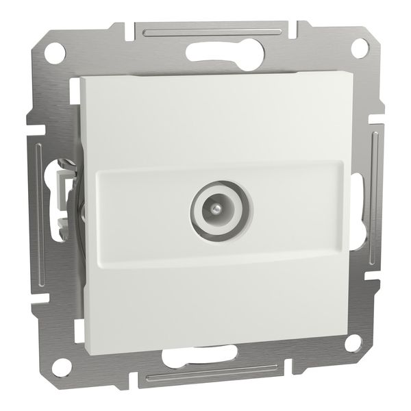 Schneider Electric ASFORA TV Durchgangsdose 8dB UP weiss EPH3270321D