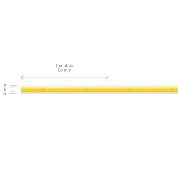 SIGOR 8W/m COB SLIM LED-Streifen 3000K 5m 480LED/m IP20 24V 700lm Ra90