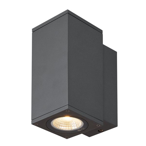 SLV 1003416 ENOLA SQUARE S single Outdoor LED Wandleuchte anthrazit CCT 3000/4000K IP65