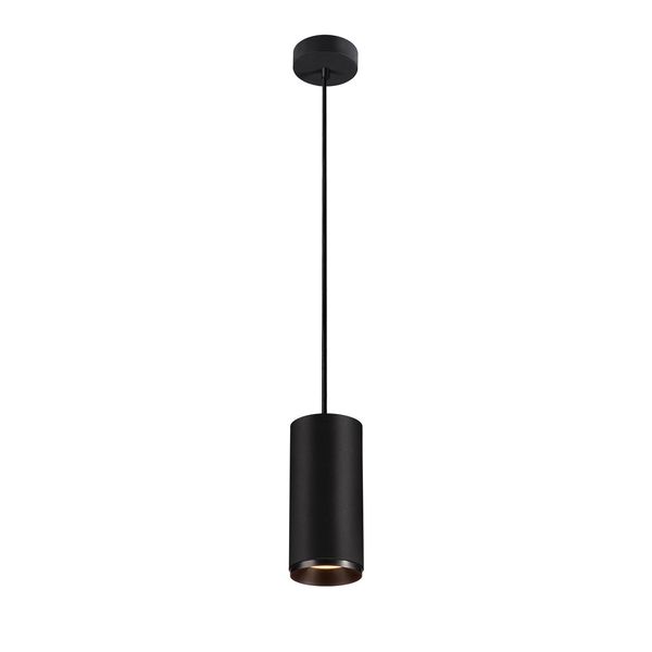 SLV 1004348 NUMINOS PD PHASE L LED Pendelleuchte schwarz 3000K 60°