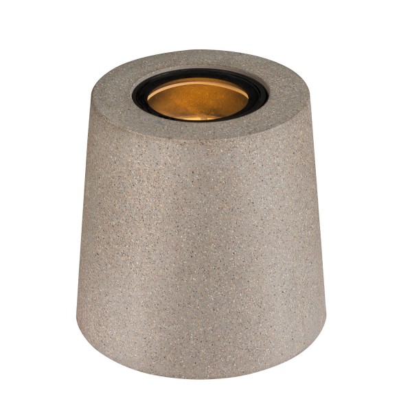 SLV 1006408 CONCRETO FL, Stehleuchte, Standlampe rund GU10 grau 10W IP65