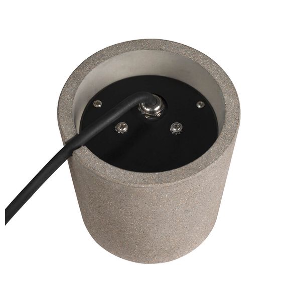 SLV 1006408 CONCRETO FL, Stehleuchte, Standlampe rund GU10 grau 10W IP65