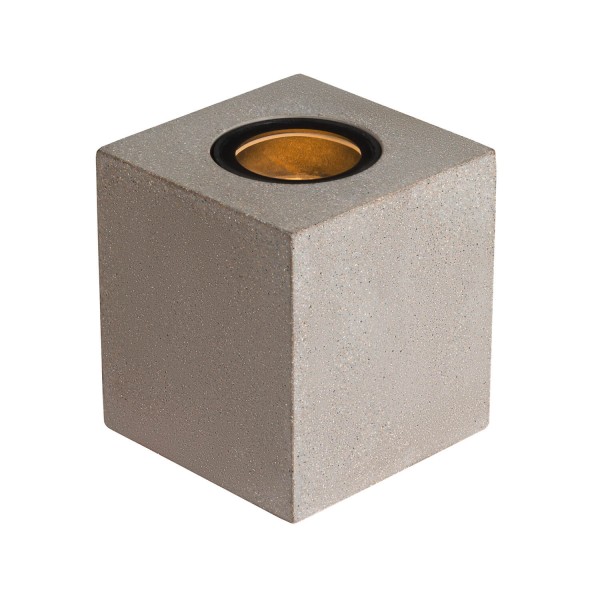 SLV 1006409 CONCRETO FL, Stehleuchte, Standlampe eckig GU10 grau 10W IP65