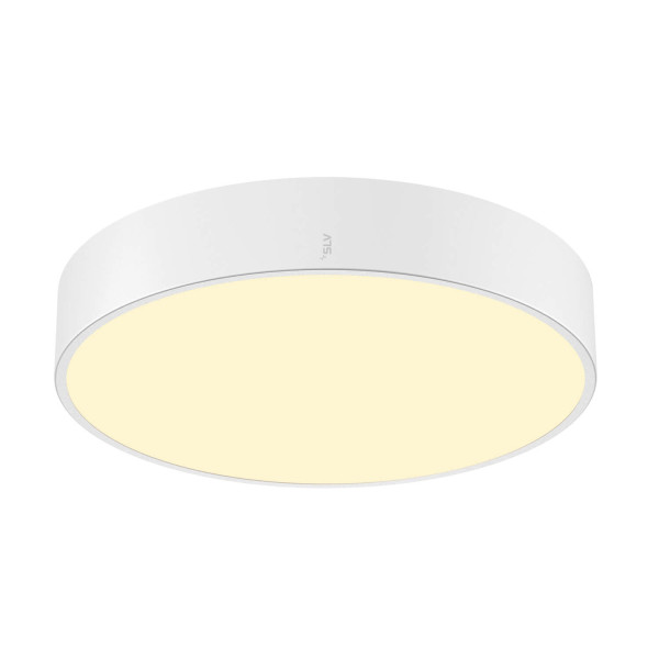 SLV 1007295 MEDO PRO 40, LED Wand-Deckenaufbauleuchte rund 3000/4000K, 19W, DALI, Touch, 110°, weiß