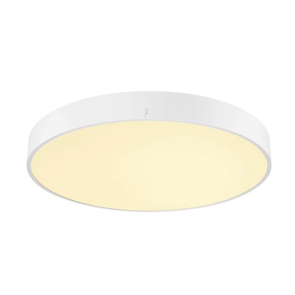 SLV 1007301 MEDO PRO 60, LED Wand-Deckenaufbauleuchte rund 3000/4000K, 39W, DALI, Touch, 80°, UGR<19, weiß