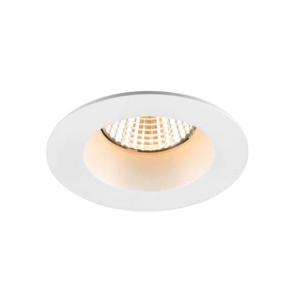 SLV 1007441 NEW TRIA UNIVERSAL 68, LED Deckeneinbauleuchte, 2500/3000/4000K, 38°, IP20/IP65 rund weiß