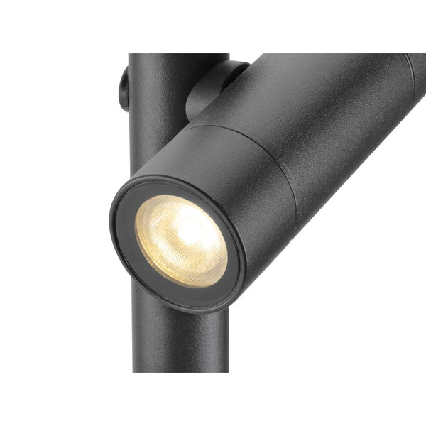 SLV HELIA SLIM Pole, single, LED Outdoor Stehleuchte, schwarz IP65 3000K 1007868