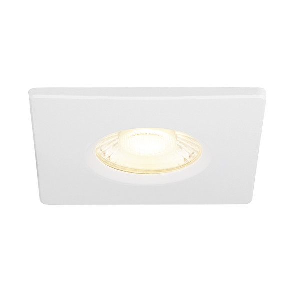 SLV UNIVERSAL DOWNLIGHT Abdeckung, für Downlight, IP65, eckig, weiß 1008095