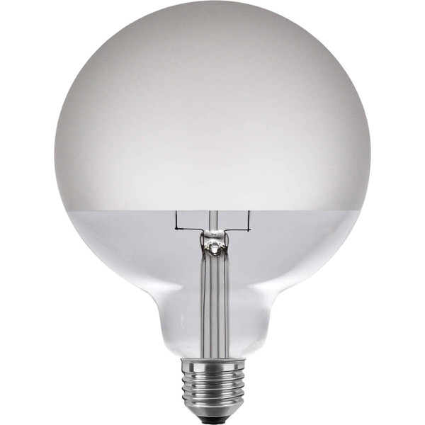 SLV LED Globe 125 Half Moon, LED-Leuchtmittel, E27, PHASE, 7W, 2700K 1008157