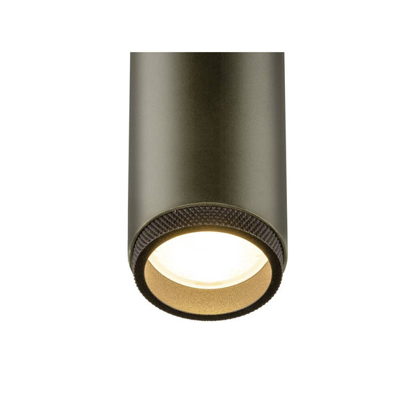 SLV GRIP! M, 1 Spot, zylindrisch, 3000K, 20W, PHASE, 42°, bronze / schwarz 1008428