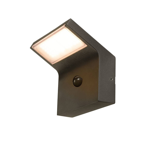 SLV ORDI II, Wandaufbauleuchte, Sensor, 2200/3000K, IP54, schwarz 1008723