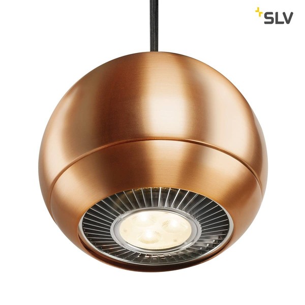 SLV 133489 LIGHT EYE Pendelleuchte kupferfarben GU10 max. 75W