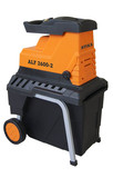 ATIKA ALF 2600-2 Leise-Walzenhäcksler Gartenhäcksler Schredder, 230V, 2600W für Grünschnitt, Kompost