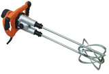 ATIKA RW 1800 Twin Betonmischer Handrührgerät Mörtelrührer Handrührwerk, 230V, 1800W für Mörtel, Farbe