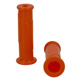 2x FORT Schubkarrengriffe Ersatzgriff orange für alle Karren 30 mm Rahmen für Ersatz, Halt