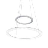 Hell Mica LED Pendelleuchte Warmweiss Dimmbar Nickel 20411/2-92