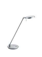 Hell Omega LED Tischleuchte 4-fach Warmweiss Dimmbar 49cm Nickel 50291/1-92