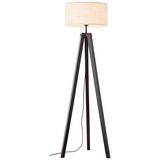 Brilliant Holbrook Standleuchte, dreibeinig E27 Schwarz Beige 94638/09