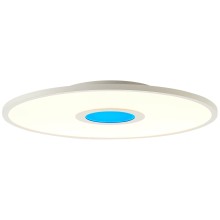 Brilliant Odella LED Deckenaufbau-Paneel 45cm 24W Weiß Memory Funktion, Nachtlicht, Timer G97083/05