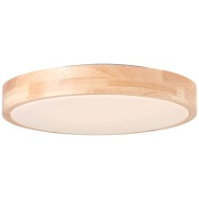 Brilliant Moreen LED Deckenleuchte 34cm 14W IP44 Holz G99636/45